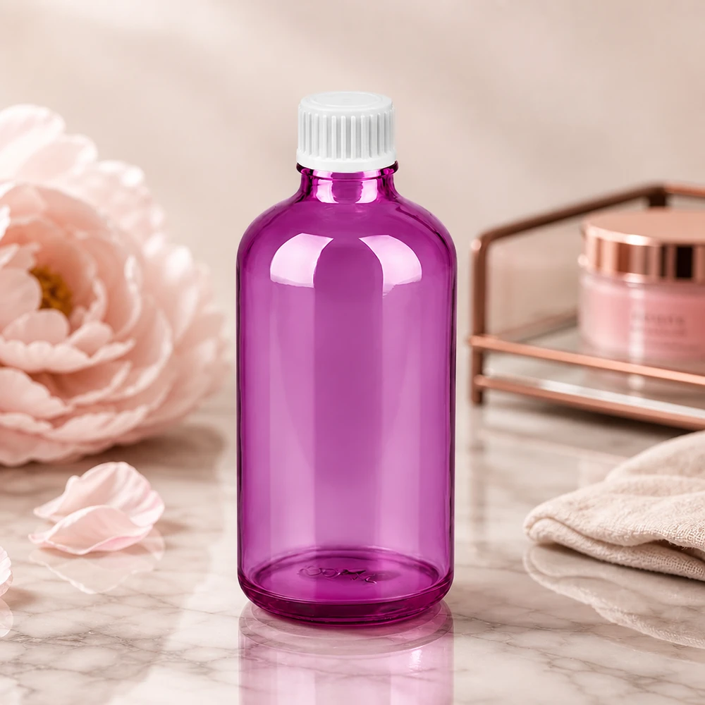 Flacone contagocce da 100 ml 0,9 mm bianco standard PurpleLine UT18/100 Flacone contagocce compatto da 100 ml, di dimensioni ridotte, ideale per i viaggi e le applicazioni mobili.