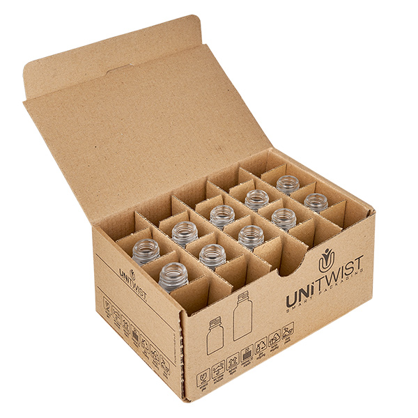 Flacone roll-on da 5 ml bianco STD WhiteLine UT18/5