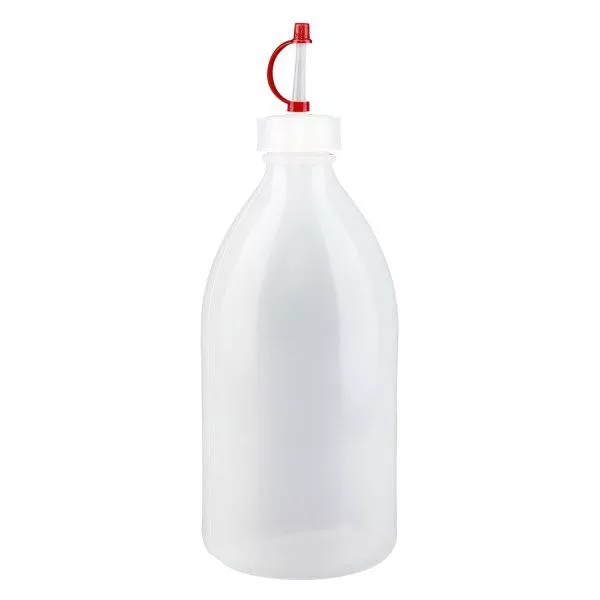 Flacone da laboratorio a collo stretto 500 ml con tappo contagocce