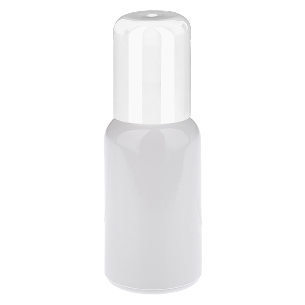Flacone roll-on da 20 ml bianco STD WhiteLine UT18/20 Flacone roll-on da 20 ml bianco STD WhiteLine UT18/20