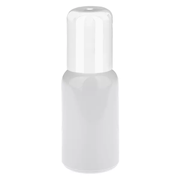 Flacone roll-on da 20 ml bianco STD WhiteLine UT18/20 Flacone roll-on da 20 ml bianco STD WhiteLine UT18/20
