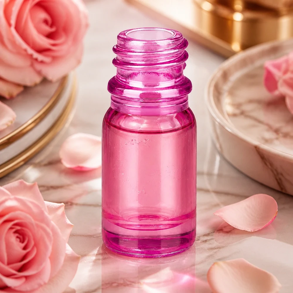 Flacone compatto PurpleLine UT18/5 5ml per aromaterapia e cosmesi in un elegante colore viola
