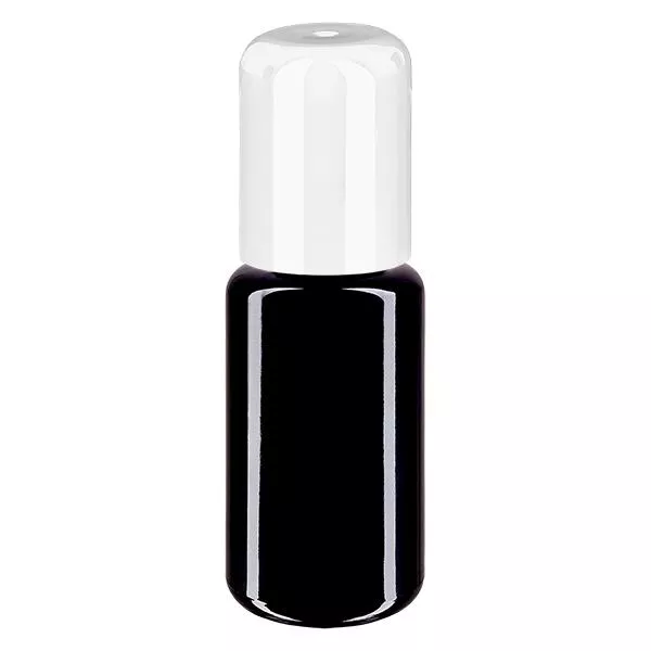 Flacone per deodorante stick in vetro viola 20 ml, roll-on vuoto Flacone per deodorante stick in vetro viola 20 ml, roll-on vuoto