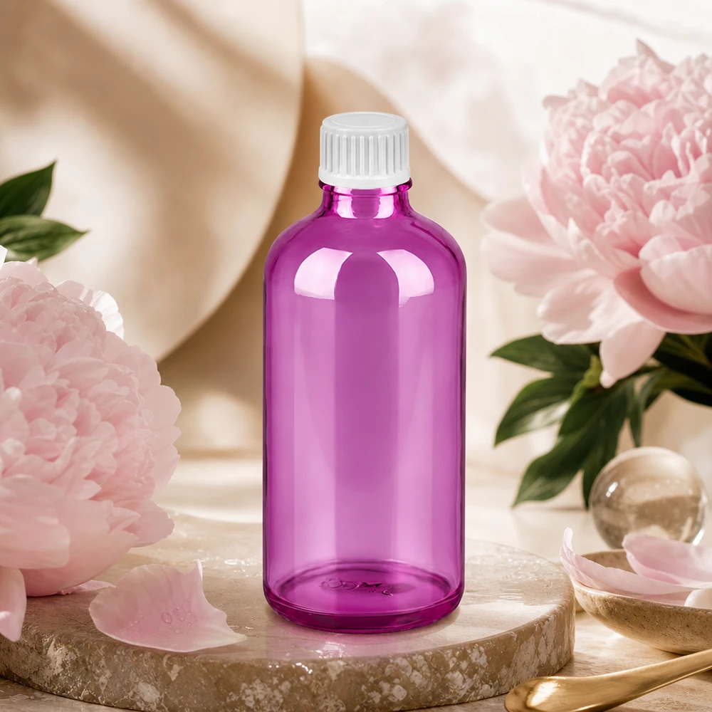 Pratico flacone da 100 ml con tappo contagocce da 0,9 mm per l'erogazione controllata di liquidi