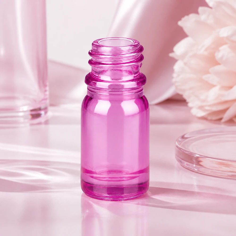 Flacone da 5ml PurpleLine UT18/5 UNiTWIST Flacone PurpleLine UT18/5 UNiTWIST da 5 ml con forma ergonomica per una facile manipolazione, di colore rosa.