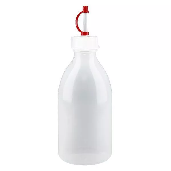 Flacone da laboratorio a collo stretto 250 ml con tappo contagocce