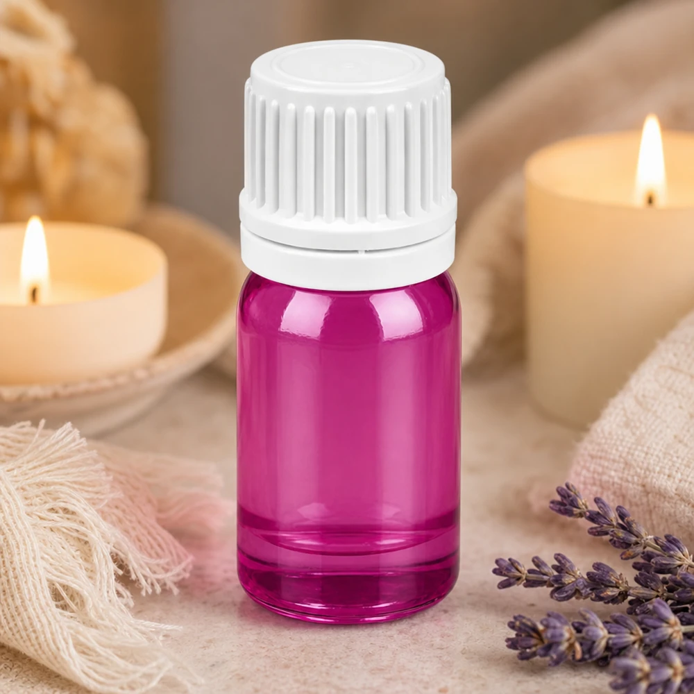 Flacone contagocce da 5 ml 0,7 mm bianco Originality tappo a vite PurpleLine UT18/5 Flacone contagocce da 5 ml con apertura millimetrica da 0,7 mm per un'erogazione controllata del liquido.
