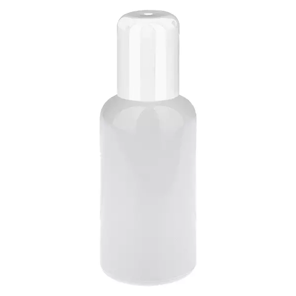 Flacone roll-on da 50 ml bianco STD WhiteLine UT18/50 Flacone roll-on da 50 ml bianco STD WhiteLine UT18/50