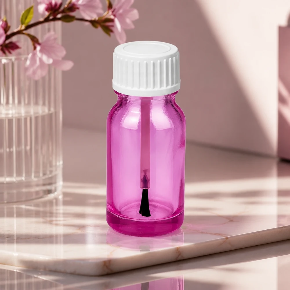 Flacone per pennelli di alta qualità da 10 ml bianco STD PurpleLine UT18/10 per professionisti della bellezza e saloni di bellezza