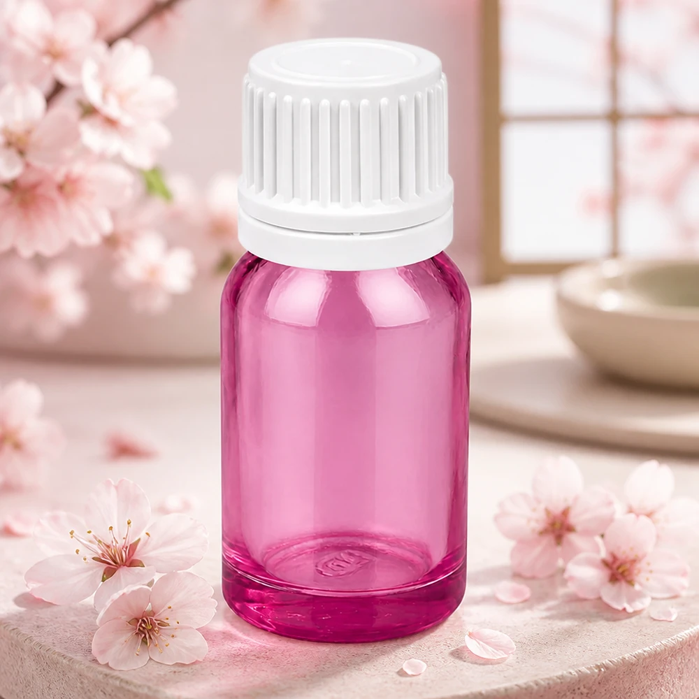 Flacone contagocce da 10 ml 0,7 mm bianco Originality tappo a vite PurpleLine UT18/10 Elegante flacone in vetro viola da 10 ml con inserto contagocce per cosmetici fai da te e prodotti naturali