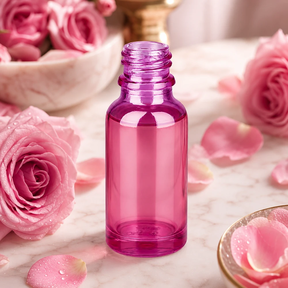 Pratico flacone da farmacia da 20 ml PurpleLine in vetro viola UT18 20 UNiTWIST per sieri e tinture
