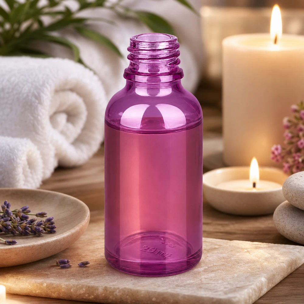 Pratico flacone per farmacisti PurpleLine da 30 ml con sistema UNiTWIST per un facile dosaggio