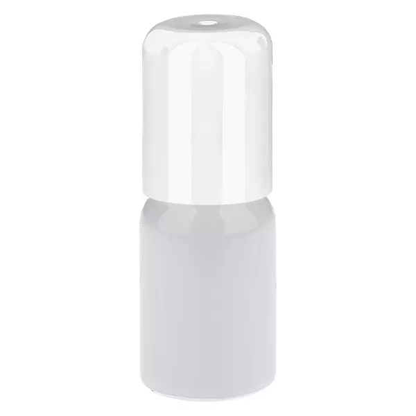 Flacone roll-on da 5 ml bianco STD WhiteLine UT18/5 Flacone roll-on da 5 ml bianco STD WhiteLine UT18/5