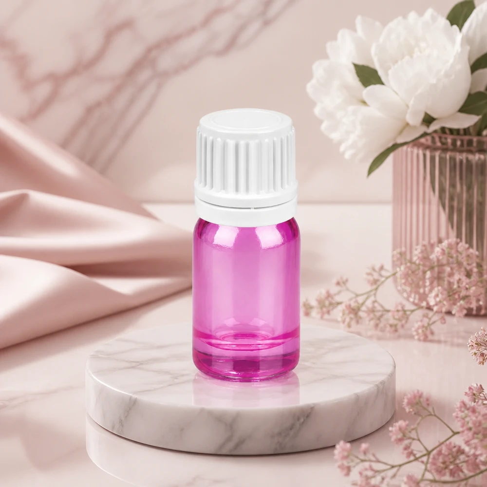 Flacone da 5 ml PurpleLine con tappo bianco antiscivolo per un dosaggio professionale