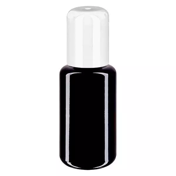 Flacone per deodorante stick in vetro viola 30 ml, roll-on vuoto Flacone per deodorante stick in vetro viola 30 ml, roll-on vuoto