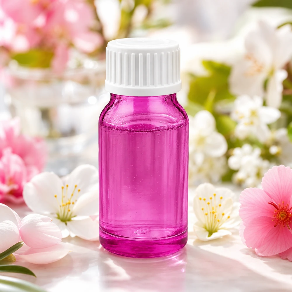 Flacone contagocce da 10 ml 0,9 mm bianco standard PurpleLine. UT18/10 Fiala in vetro viola da 10 ml con protezione UV e sistema contagocce preciso per sostanze sensibili alla luce