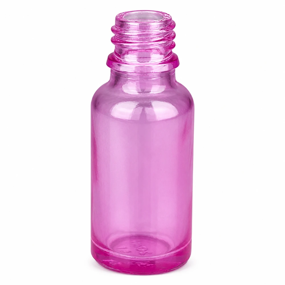 Flacone spray nasale da 20 ml bianco/trasparente standard PurpleLine. UT18/20 Flacone spray nasale compatto da 20 ml con collo largo in un attraente colore viola