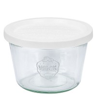 Barattolo a forma conica Weck 370 ml con tappo salvafreschezza Barattolo a forma conica Weck 370 ml con tappo salvafreschezza