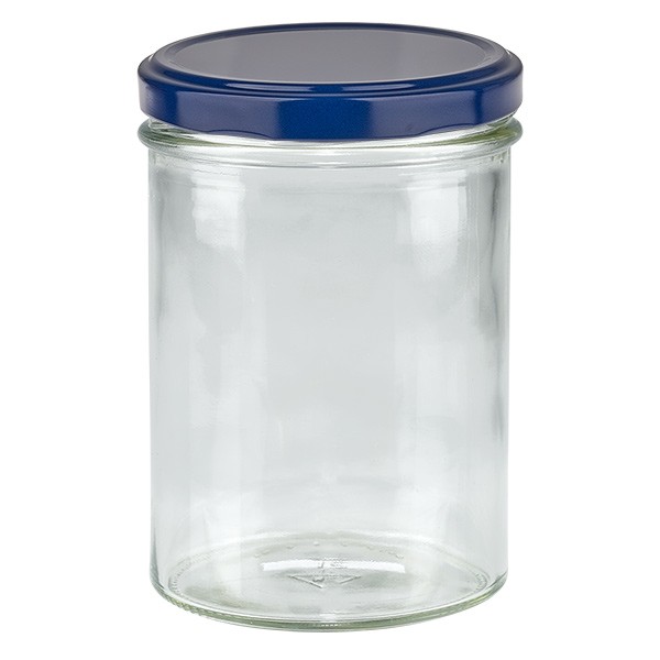 Bicchiere da 435 ml + coperchio BasicSeal blu UNiTWIST