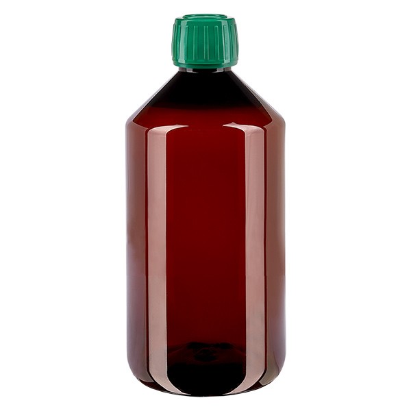 Bottiglia PET 750ml con tappo verde OV