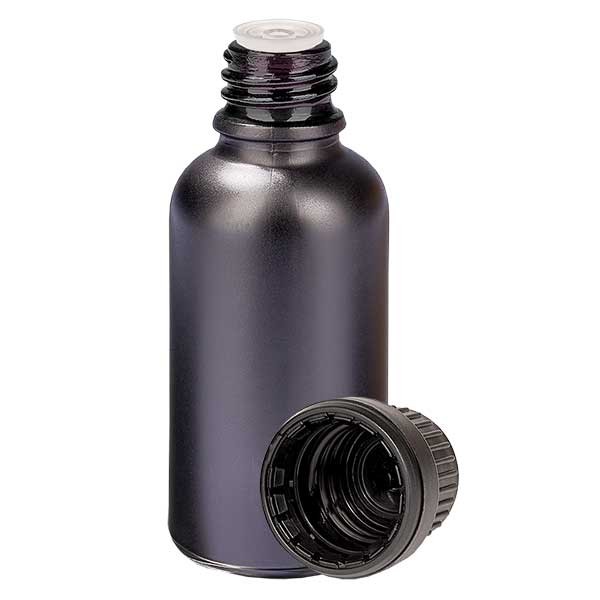 Flacone contagocce 30 ml 2 mm antimanomissione BlackL. UT18/30 UNiTWIST