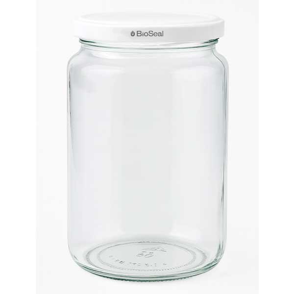 UNiTWIST Runda 795 ml con tappo Twist-Off TO82 bianco