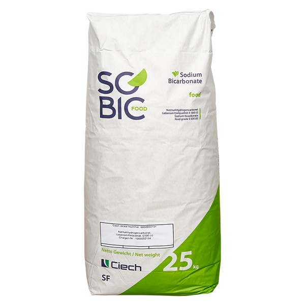 Sacco di bicarbonato di sodio 25 kg (carbonato acido di sodio)