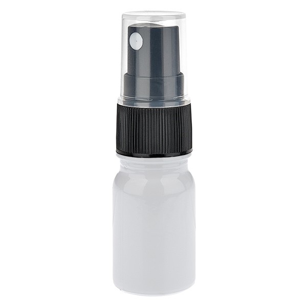 Flacone spray da 5 ml nero/trasparente STD WhiteLine UT18/5