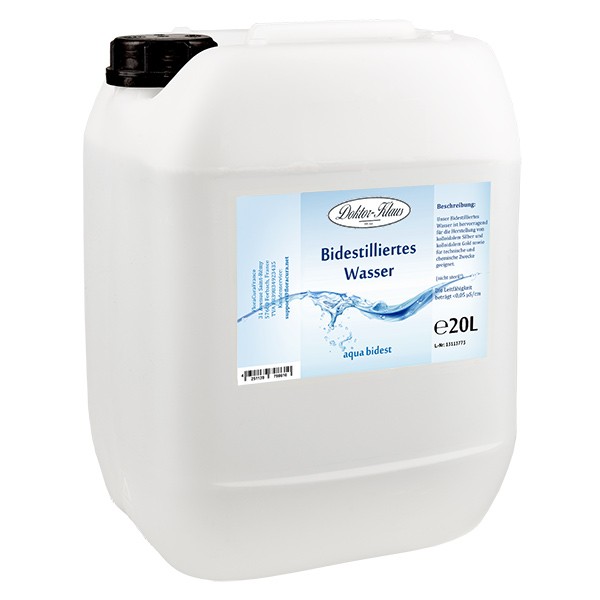 Acqua bidest Doktor - acqua bidistillata 20 L