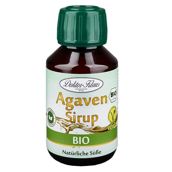 Succo concentrato d’agave bio 100 ml in bottiglia PET colore marrone