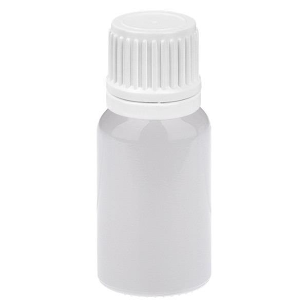Flacone contagocce da 10 ml 0,7 mm bianco OV WhiteLine UT18/10