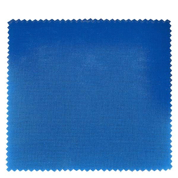 1 x copri barattolo in stoffa 150 x 150 mm colore blu per tappi di diametro 43-100 mm