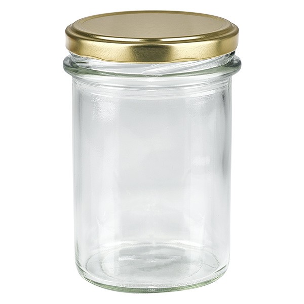 Bicchiere da 230 ml con coperchio BasicSeal oro UNiTWIST
