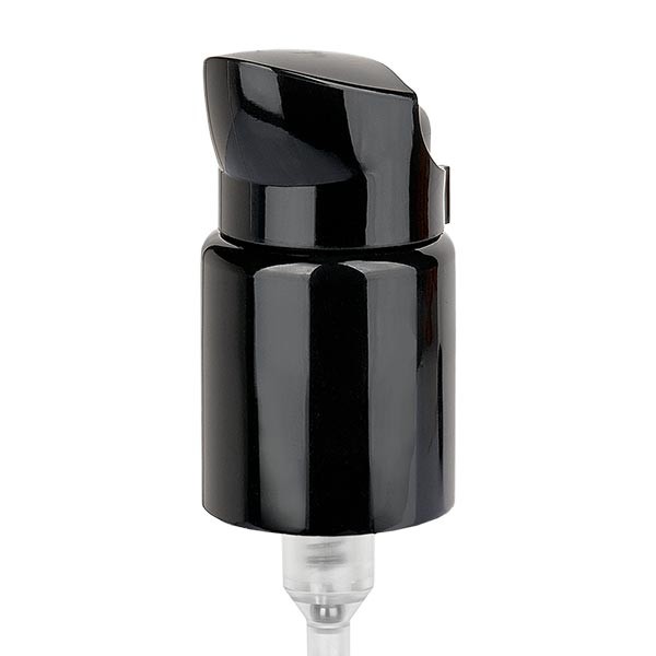 Tappo a pompa standard colore nero GCMI 410/24