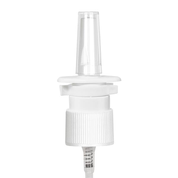 Spruzzatore bianco con tappo 18mm, standard