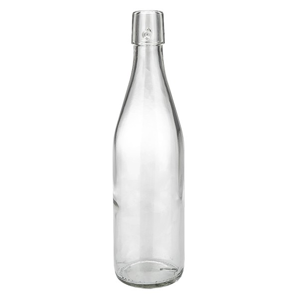 Bottiglia in vetro da 500 ml senza tappo a vite UNiTWIST