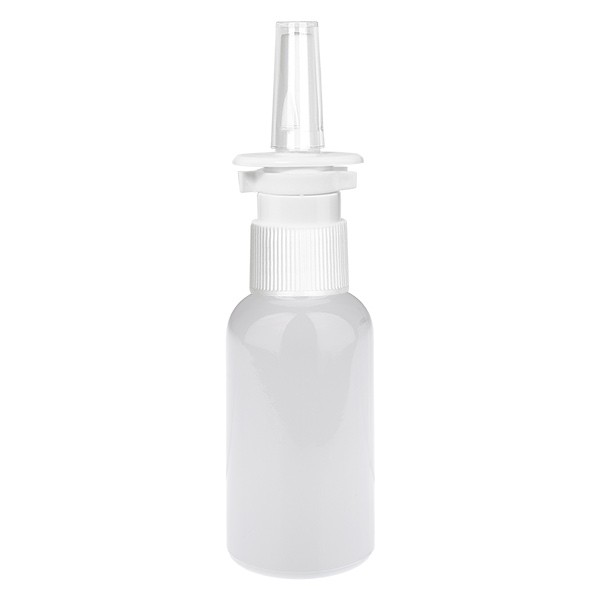 Flacone spray nasale 30 ml bianco/trasparente STD WhiteLine UT18/30