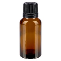 Flacone da farmacia 20 ml colore marrone con tappo contagocce premium 1 mm antimanomissione colore nero Flacone da farmacia 20 ml colore marrone con tappo contagocce premium 1 mm antimanomissione colore nero