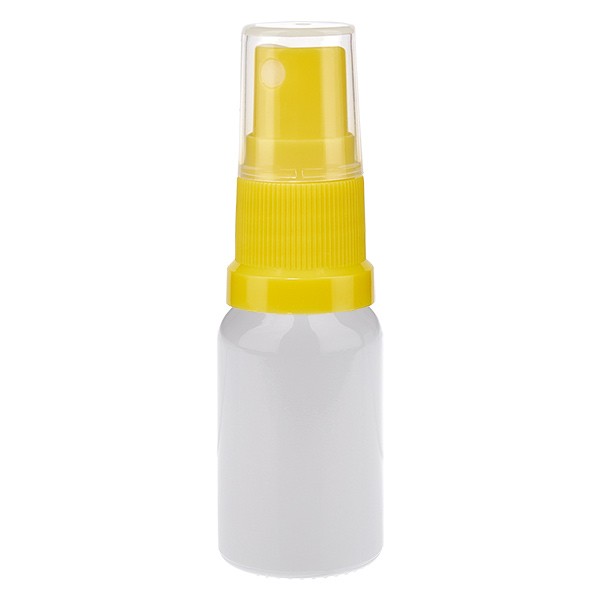 Flacone spray da 10 ml giallo/trasparente STD WhiteLine UT18/10