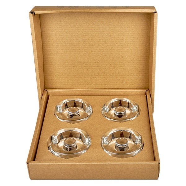 Pesi in vetro per fermentazione con manico set di 4 UNiTWIST