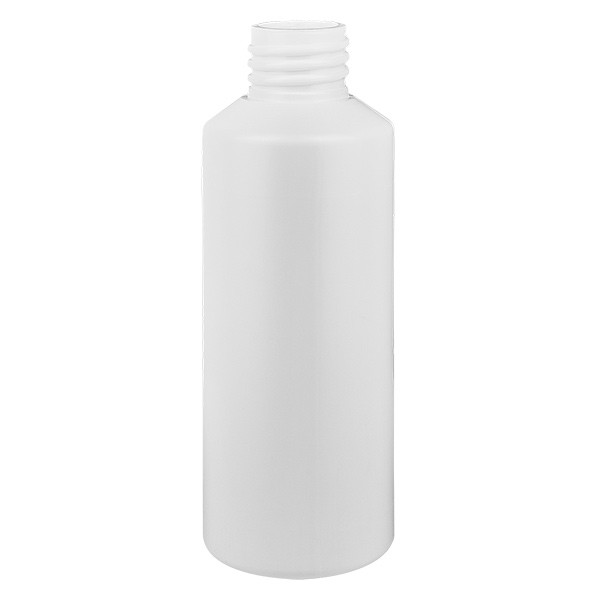 Flacone cilindrico PET 75 ml colore bianco, S20x3, senza tappo