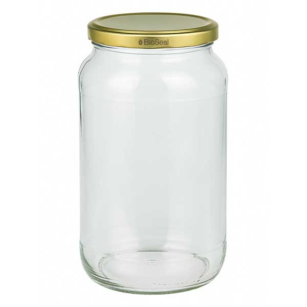 UNiTWIST Runda 1062 ml con tappo Twist-Off TO82 oro