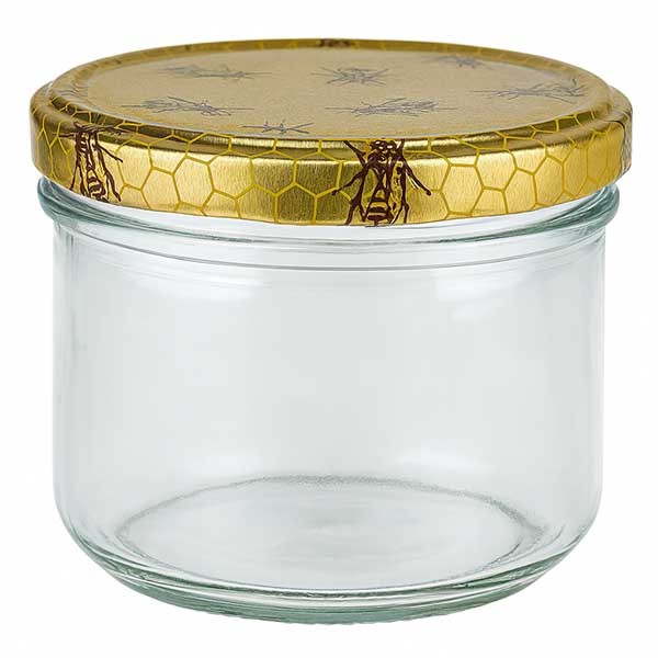 Bicchiere da 260 ml + coperchio BasicSeal a nido d'ape UNiTWiST