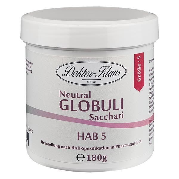 Granuli neutri HAB5 180 g da 100% puro saccarosio