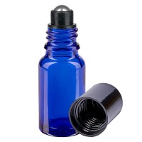 Flacone per deodorante stick in vetro blu 10 ml, roll-on vuoto Flacone per deodorante stick in vetro blu 10 ml, roll-on vuoto