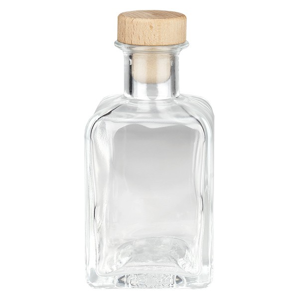 Flacone farmaceutico da 200 ml “Carre” senza tappo UNiTWIST®