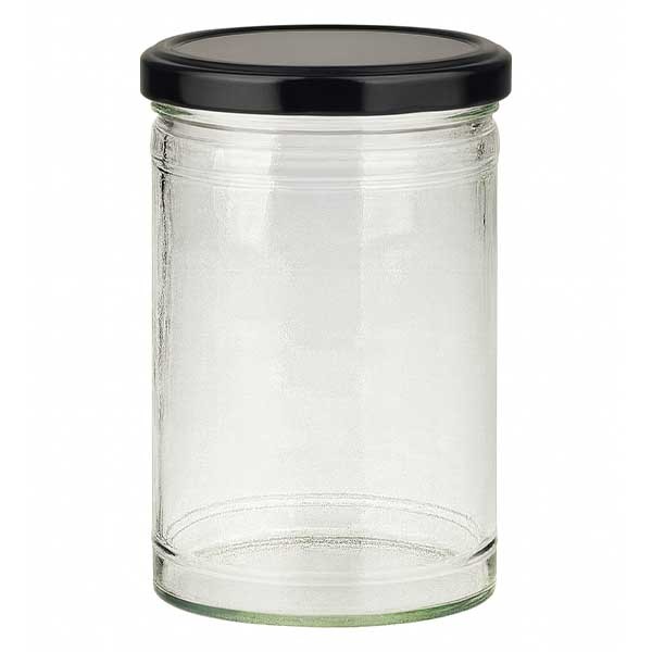 Bicchiere da 1053 ml con coperchio BasicSeal nero UNiTWIST