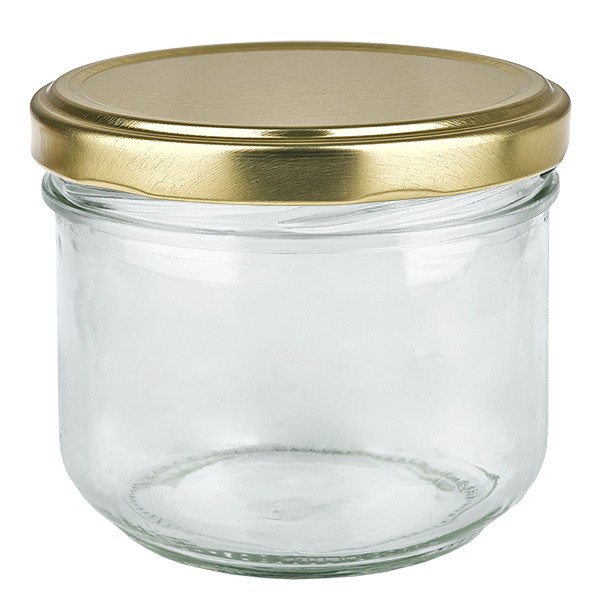 Bicchiere da 260 ml con coperchio BasicSeal oro UNiTWIST