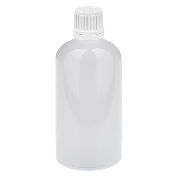Flacone da 100 ml 11 mm SV bianco OV WhiteLine UT18/100