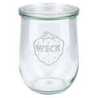 Barattolo a forma di tulipano WECK 1062 ml con tappo Barattolo a forma di tulipano WECK 1062 ml con tappo